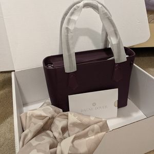 NEW Dagne Dover Classic Signature Tote in Eclipse